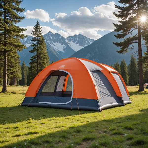 Quels sont les avantages d'utiliser une tente gonflable pour le camping en région de vents violents?