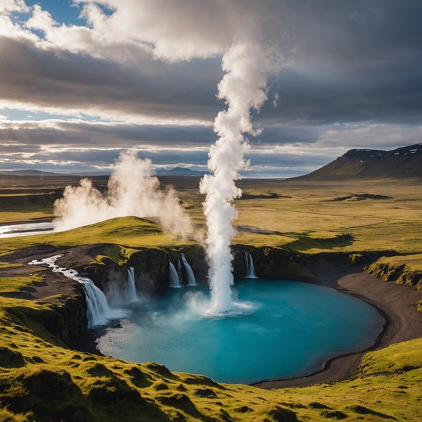 Quelles croisières offrent des excursions pour découvrir les geysers en Islande?